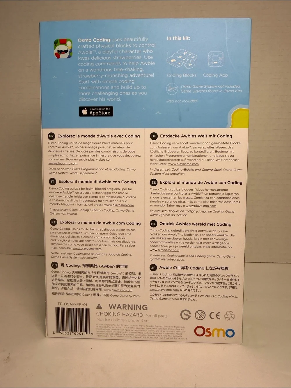 Osmo Coding with Awbie & Genius Kit - White with Multicolor Pieces